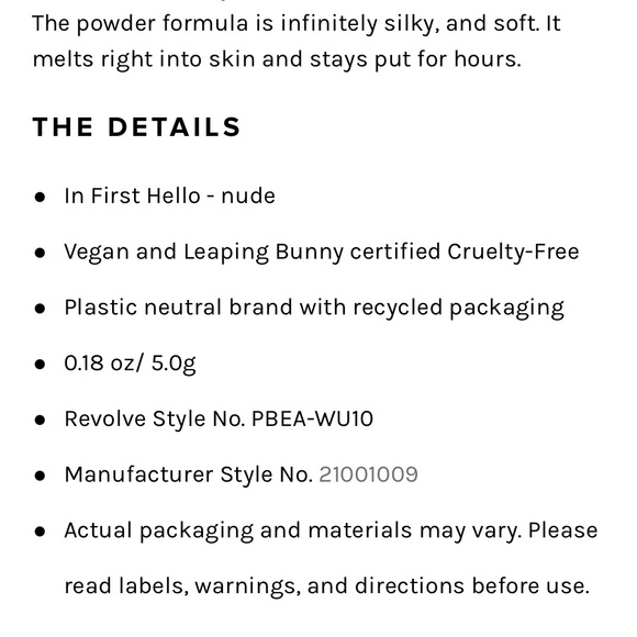 PLEY BEAUTY NWT BLUSH FIRST HELLO - Picture 5 of 8